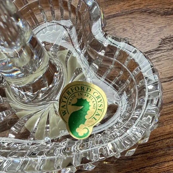 Waterford Crystal Heart Jewelry Holder - Picture 3 of 9